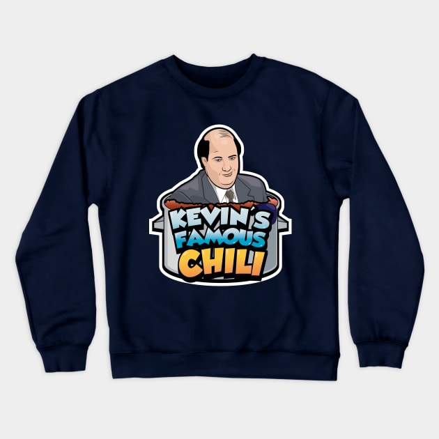 Kevin's Famous Chili Crewneck Sweatshirt by tvshirts